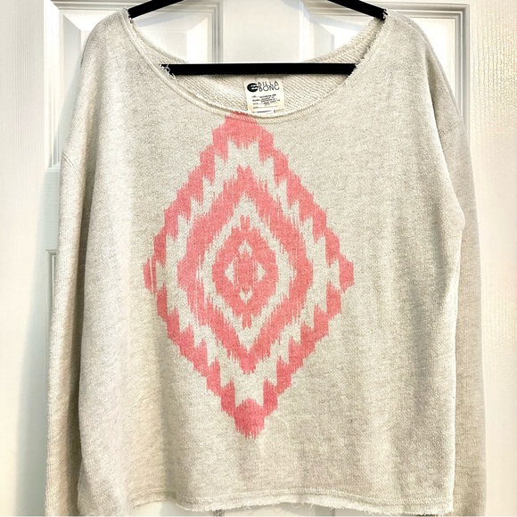 NWOT Billabong Scoop Neck Beach Knit - Picture 2 of 4